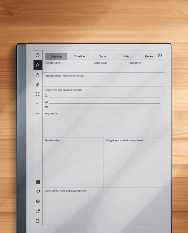 FLOW Project notes and decision log