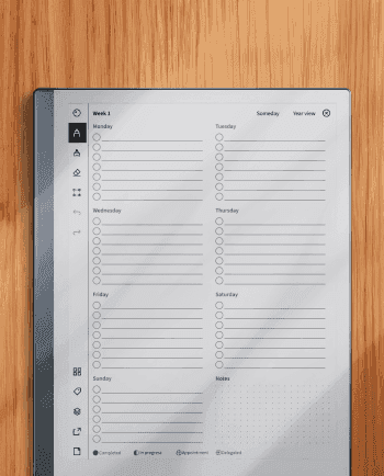 FLOW Weekly – Vertical – 7 day – Monday start FLOW Weekly